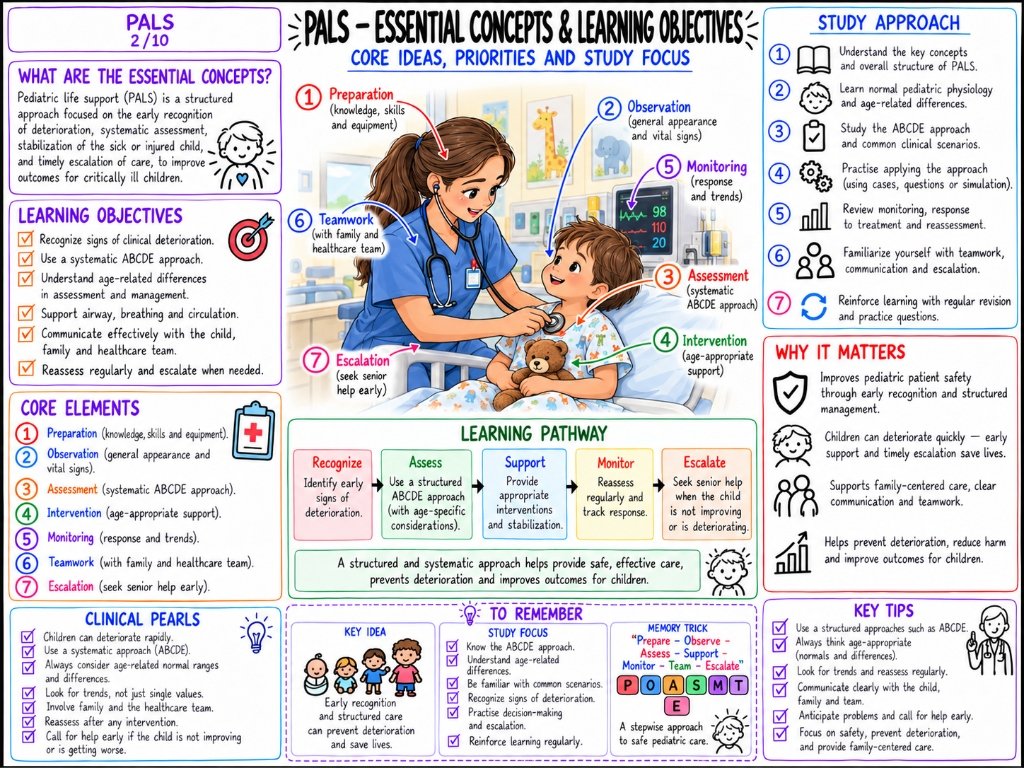 PALS 2/10: PALS Essential Concepts & Learning Objectives — Core Priorities