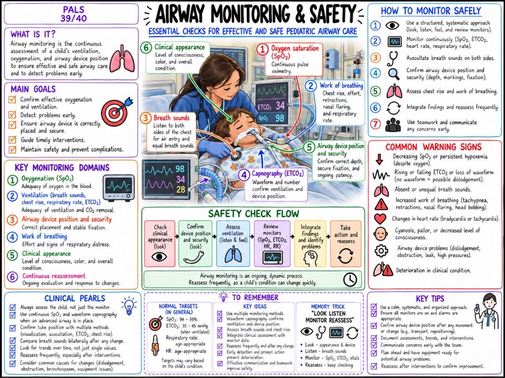 PALS 39/40: Airway Monitoring & Safety — Essential Checks for Effective Care